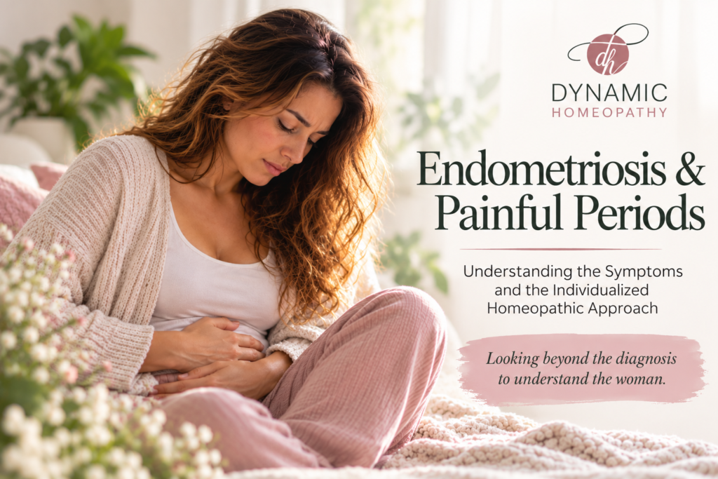Endometriosis and painful periods: individualized homeopathic care for women